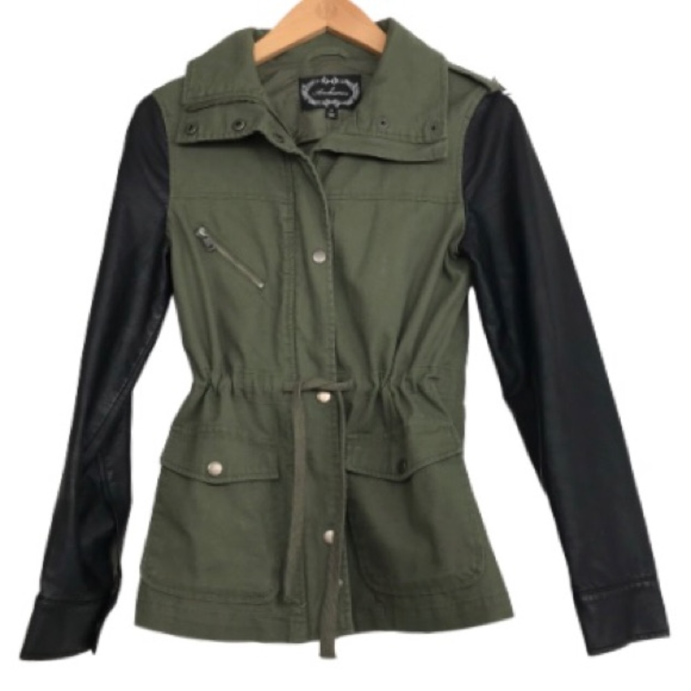 AMBIANCE Army Green Utility Jacket